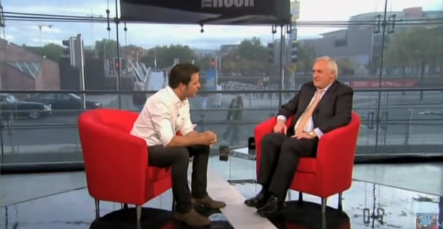 Bertie Ahern – The Hour with George Stroumboulopoulos