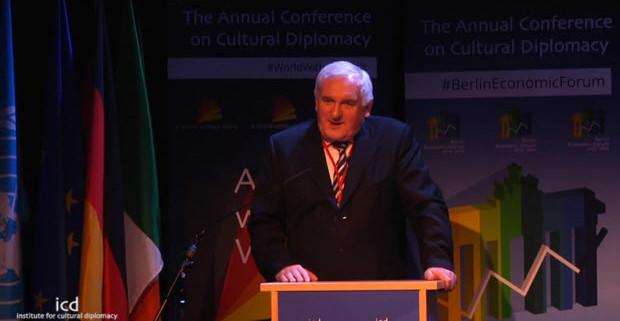 Bertie Ahern addresses the ICD