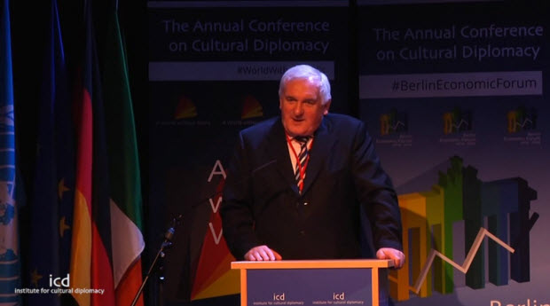 Bertie Ahern addresses the ICD