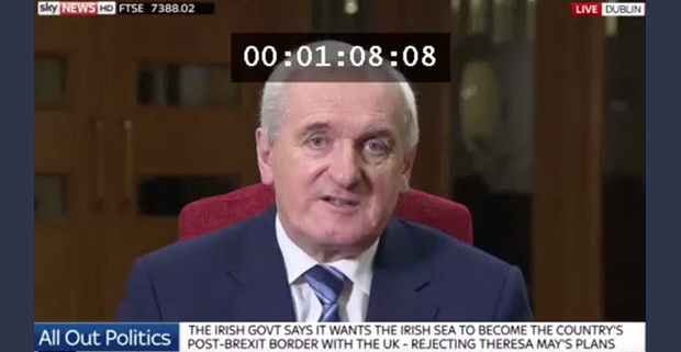 Bertie Ahern - Sky News - Aug 2017