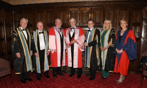 Dr. Len O'Hagan CBE, Dr. Stephen Kingon CBE, Bertie Ahern, Sir Ian Greer, Orla Corr, Professor Margaret Topping