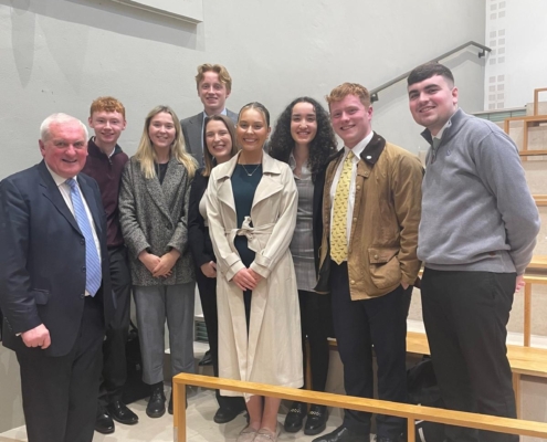 Bertie Ahern at the New Ireland Commission in Dáil Éireann -1