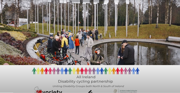 Bertie Ahern launched Irelands first All Island Disability Cycling Initiative for children with disabilities